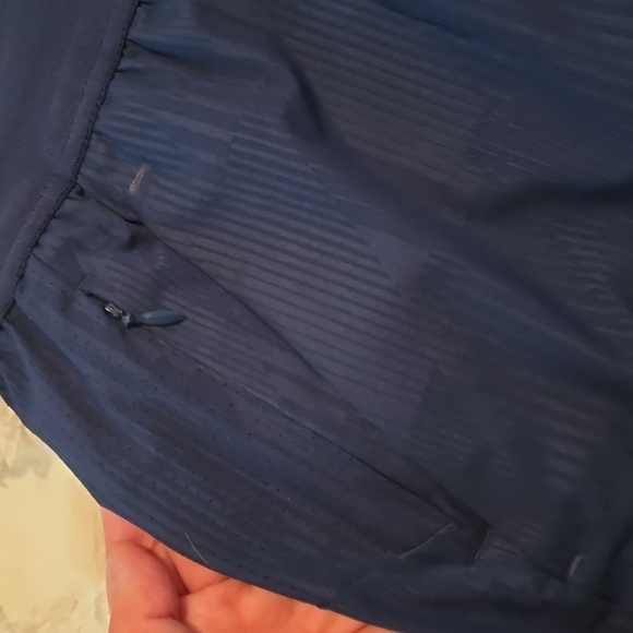 Mens Russell Blue Athletic Shorts Elastic Waistband Lightweight NWOT Size L - Picture 3 of 9